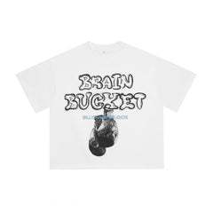 Billionaire Studios Brain Bucket Boxing Gloves T-Shirt - White