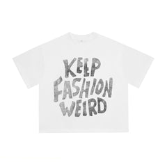 Billionaire Studios "Keep Fashion Weird" Lettering T-Shirt - White