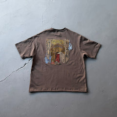 Derschutze Architectural Gateway Graphic T-Shirt - Brown