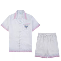 Casablanca Pink Gradient Ombr¨¦ Set - White / Pink