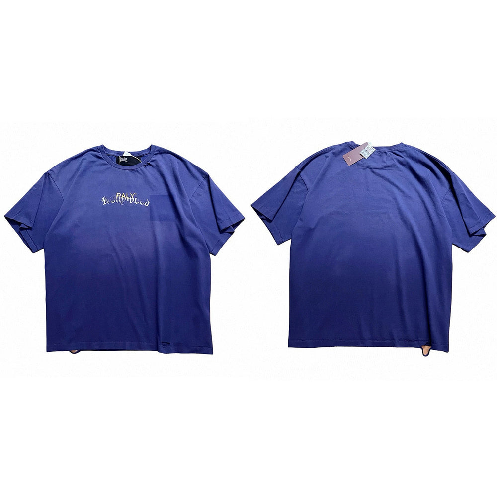PALY Hollywood Center Small Logo Graphic T-Shirt - Blue