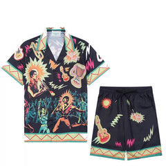 Casablanca Surrealist Rock Band Graphic Set - Black / Multi