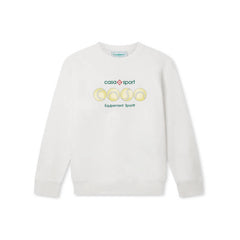 Casablanca Casa Sport Medallion Graphic Sweatshirt - White
