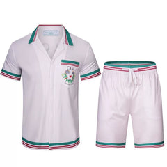 Casablanca Pink Resort Emblem  Set - Light Pink