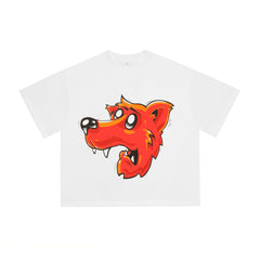 Billionaire Studios Red Wild Animal Graphic T-Shirt - White