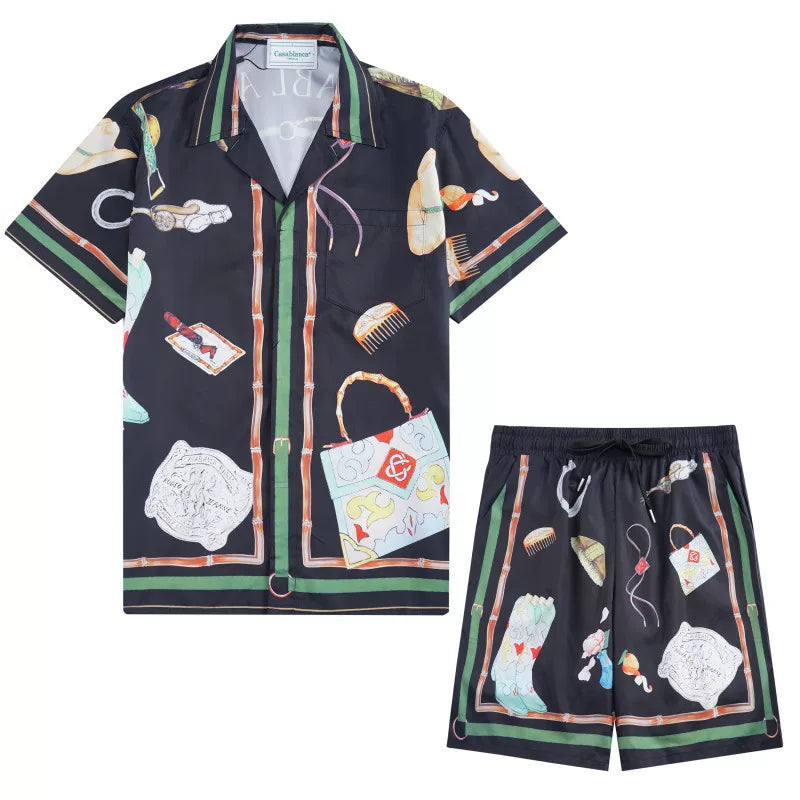 Casablanca Luxury Accessory Collage Set - Black / Multi