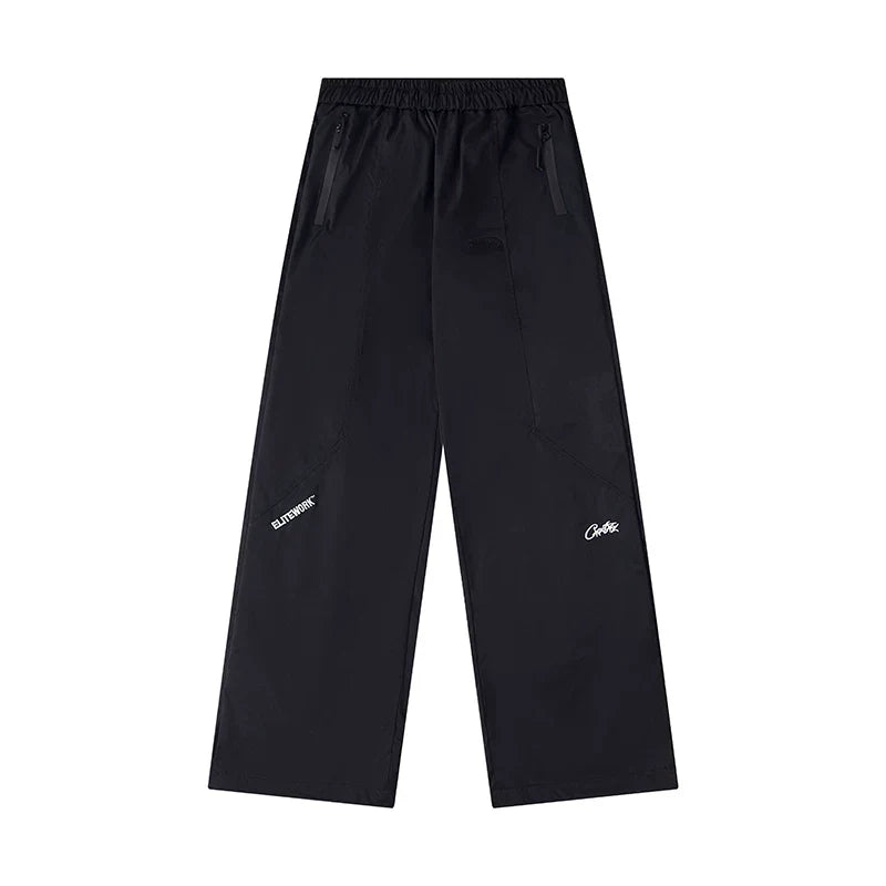 Corteiz Devil's Island Stormtrooper Waterproof Pants Black
