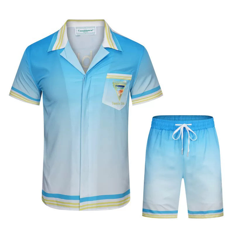 Casablanca Blue Ocean Gradient Set - Light Blue