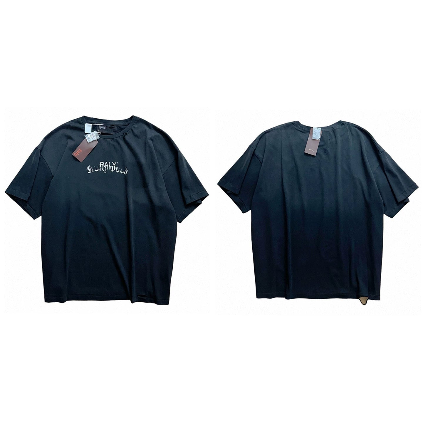 PALY Hollywood Center Small Logo Graphic T-Shirt - Black
