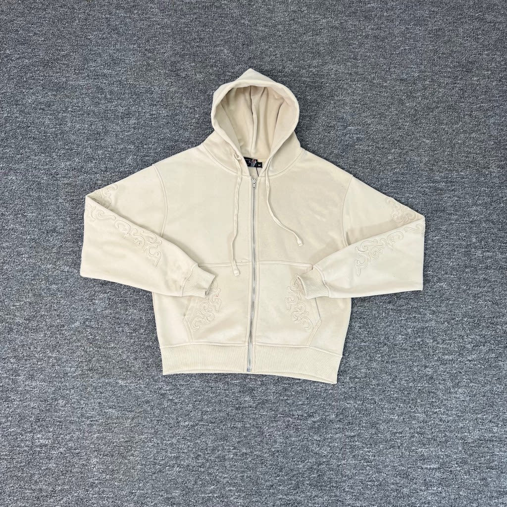 Derschutze Rodeo Cowboy Embroidery Hoodie