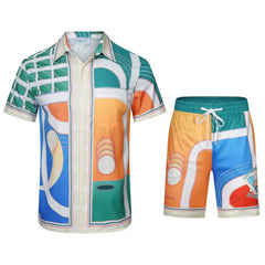 Casablanca Abstract Geometric  Set - Multi