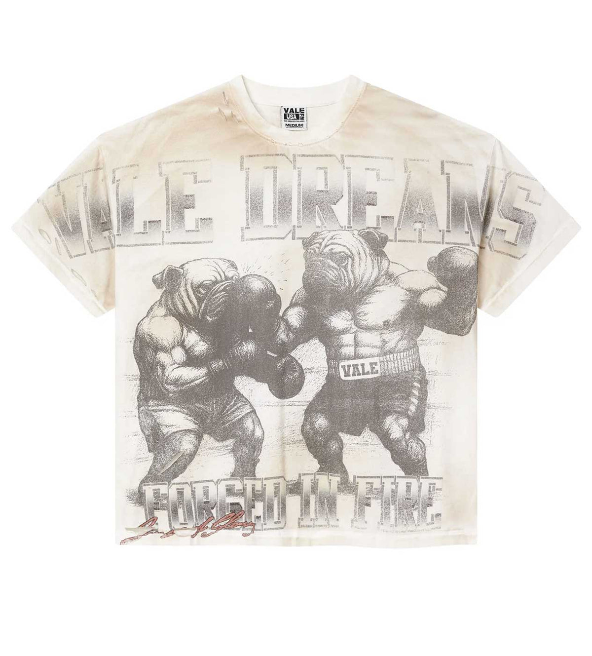 Vale Forever Forged Big Tee Off White