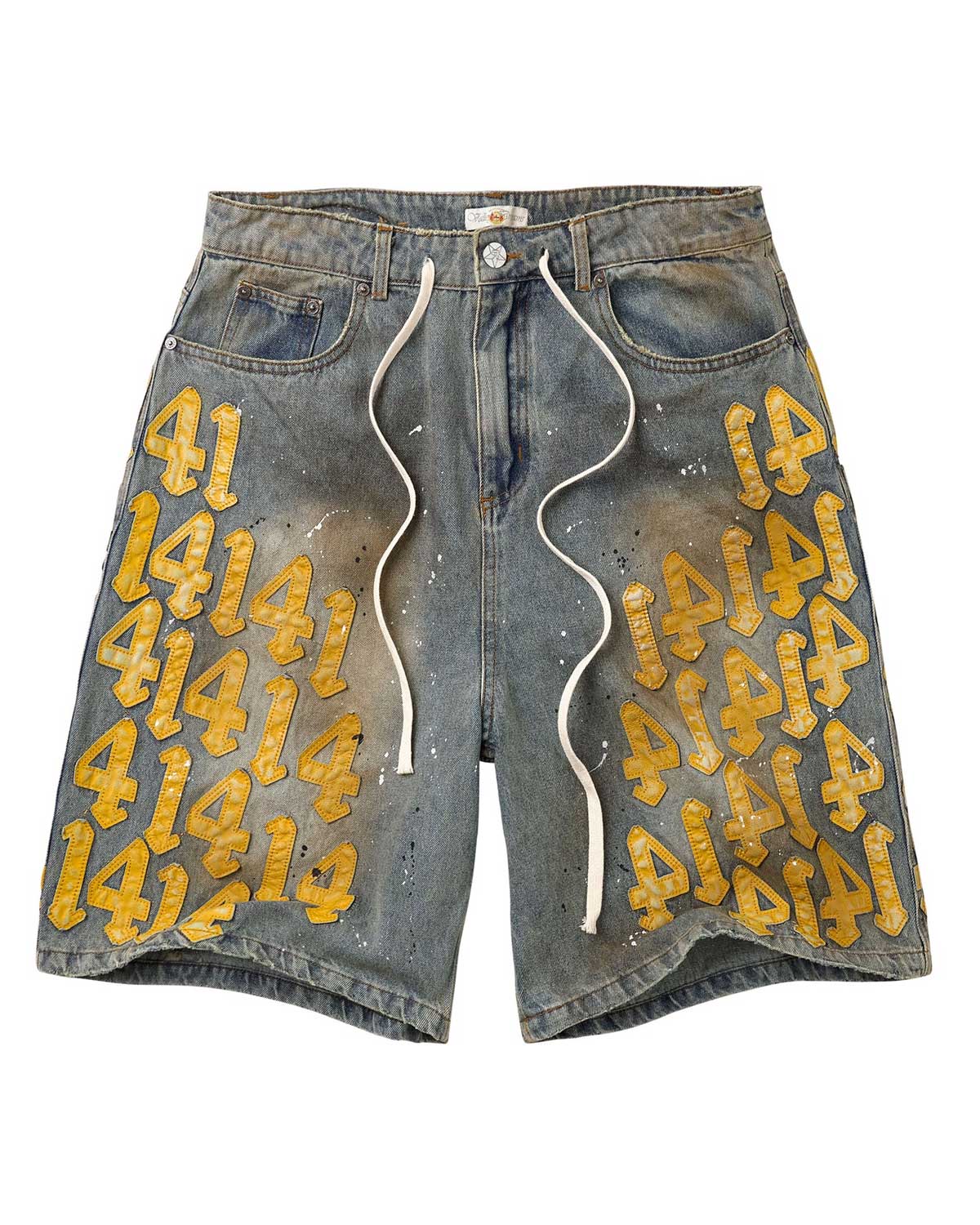 Vale Forever Lucky Charms Jorts Blue/Yellow