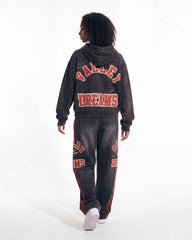 Vale Forever Pluto Cluster Zip Up Hoodie Black