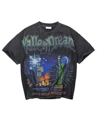 Vale Forever Skyline Bling Tee Black